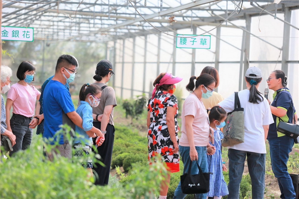 香草生態解說，引領遊客從產地到餐桌