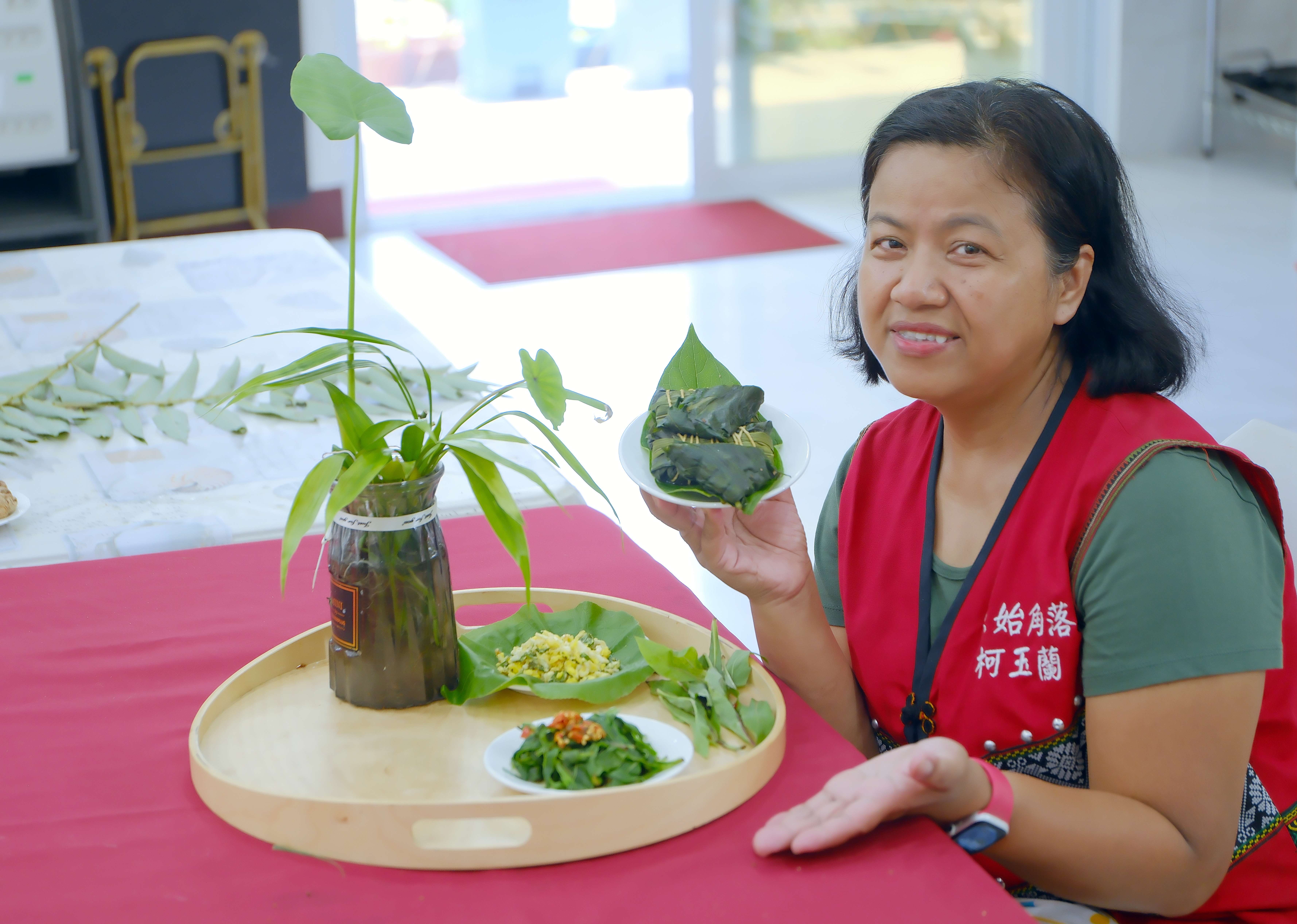 「原始角落」的推手，柯玉蘭女士。