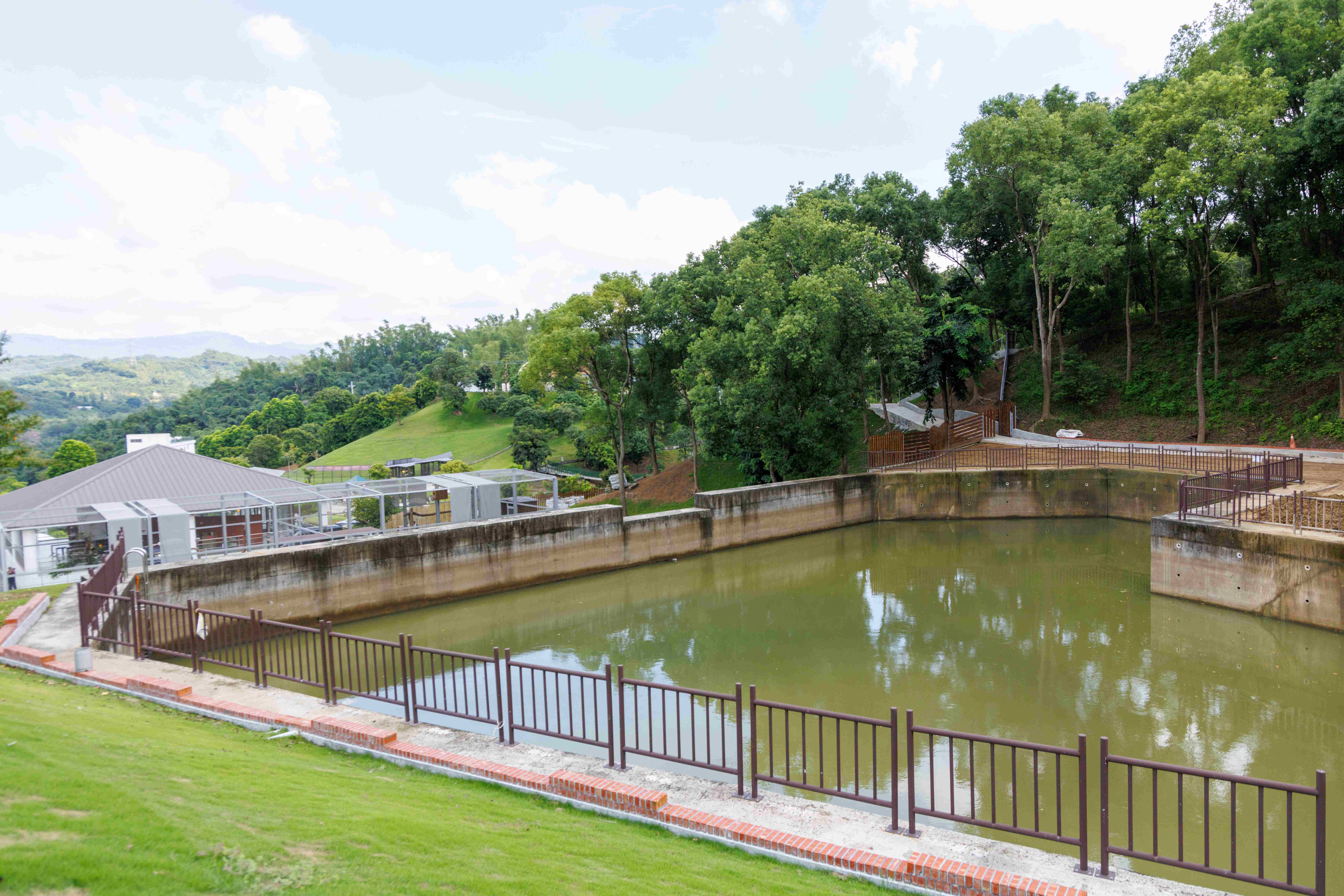 後山保留原始風貌，提供原生物種棲地