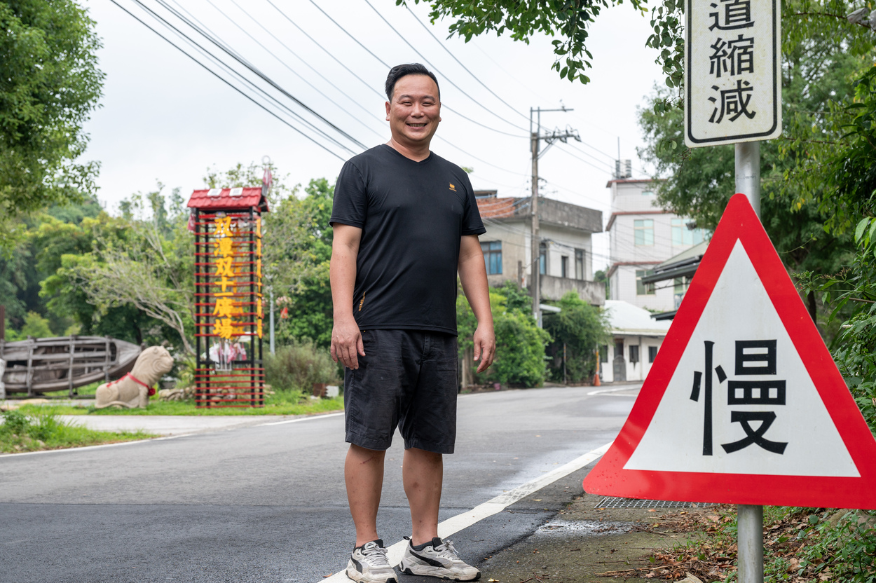 雙潭農業文旅產業發展協會的理事長湯堯聖，歡迎大家來雙潭體驗慢城生活。