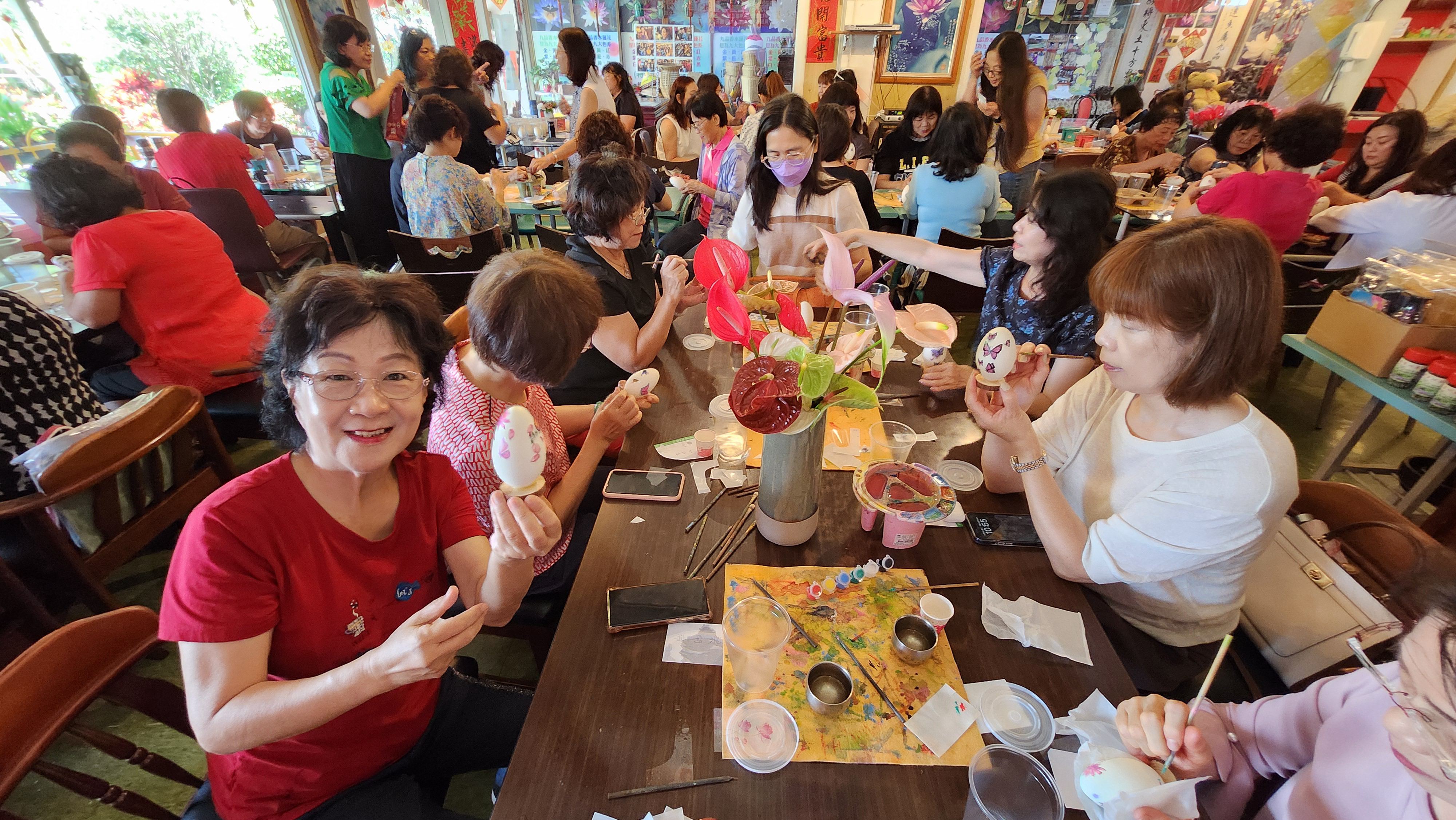 蓮花彩繪鵝蛋DIY