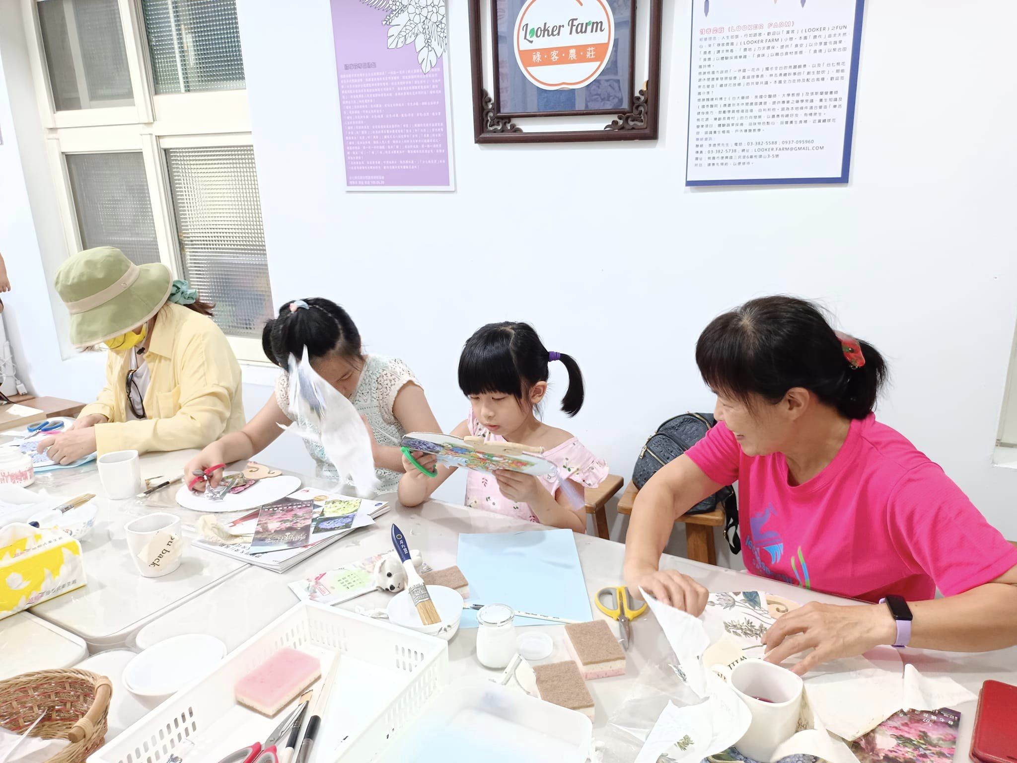 繡球花蝶谷巴特DIY。