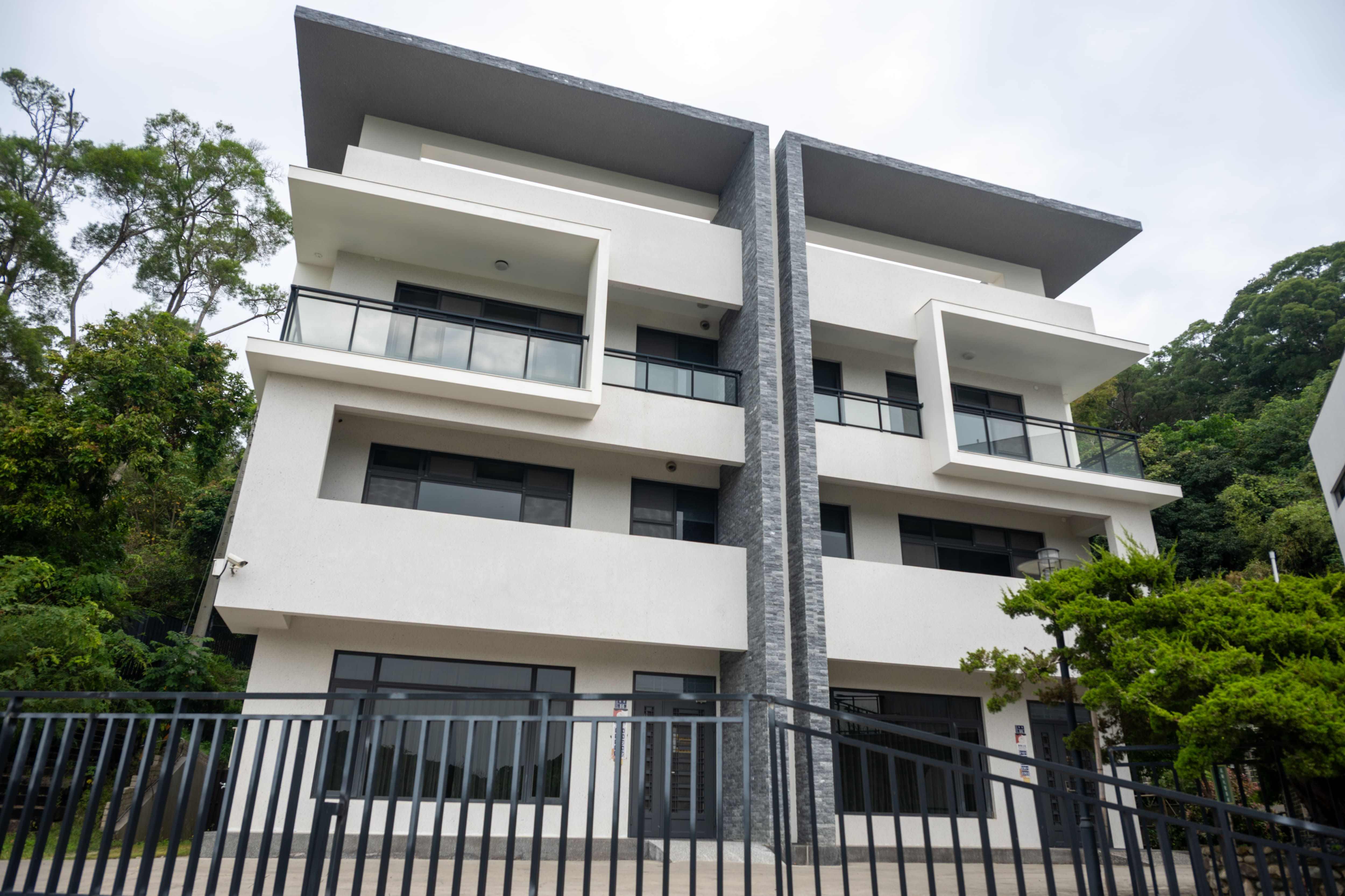 園區的獨棟民宿區。