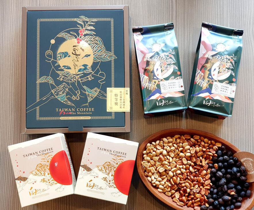 92向陽咖啡莊園自產自銷的咖啡豆。